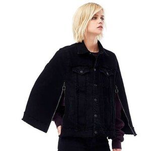Hudson Revolver Black Denim Cape Size XS/S
